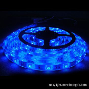5m/Roll 5050 Black LED Strip with 36W Power and 12V DC Voltage